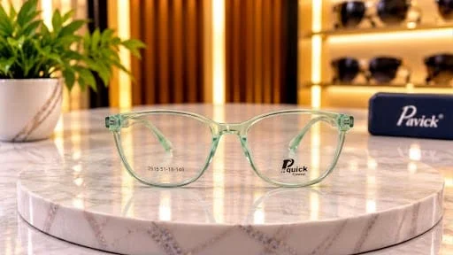 إطار عصري أنيق أخضر نعناعي شفاف - Pavick Eyewear (2915)    — أسود